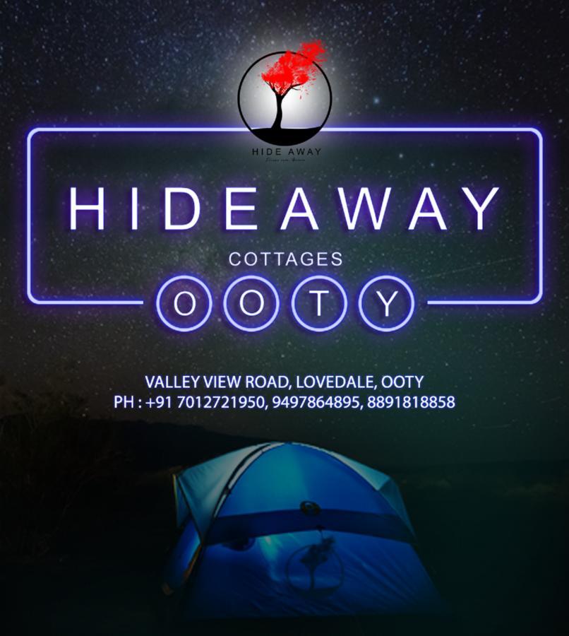 Hide Away Cottages Ooty Exterior foto